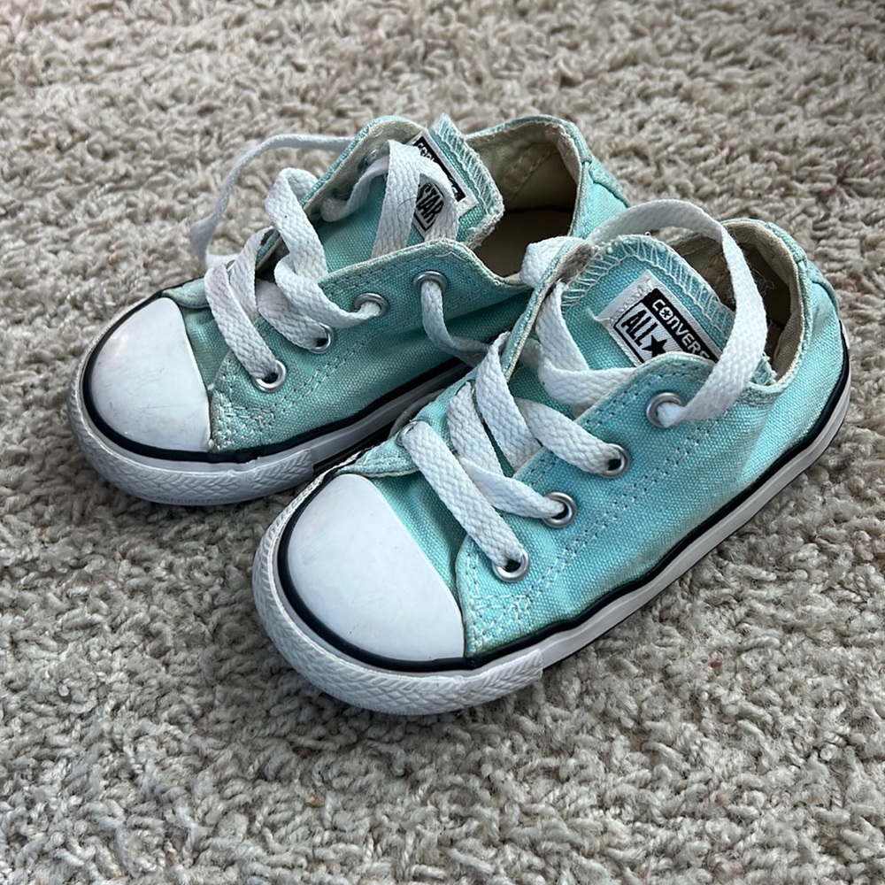 Converse toddler 7 Mint color